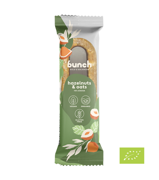 Barre aux dattes bio : noisette et avoine